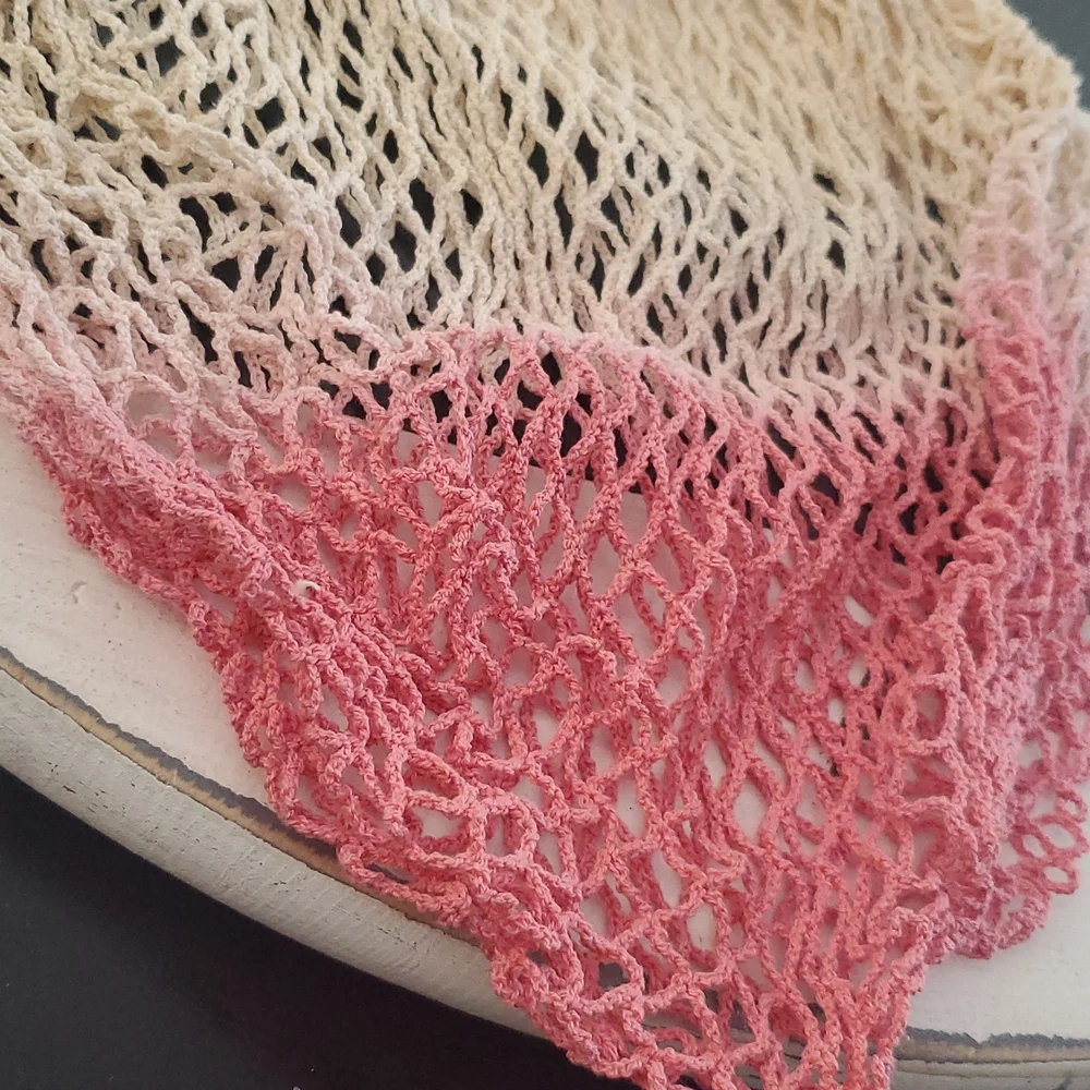 Camp Collection ☆☆ Dip Dye Market Tote☆☆ - Picture 3 of 5